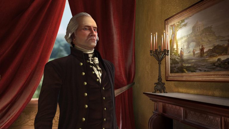 George Washington leader screen in Civilization V