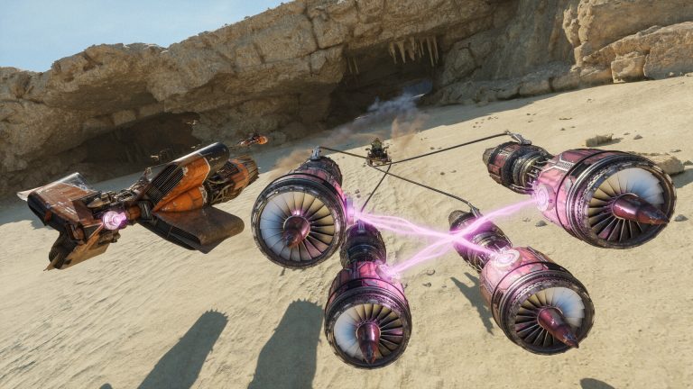 Star Wars: Galactic Racer Drops an Accolades Trailer, and for Once the Bragging Is Earned