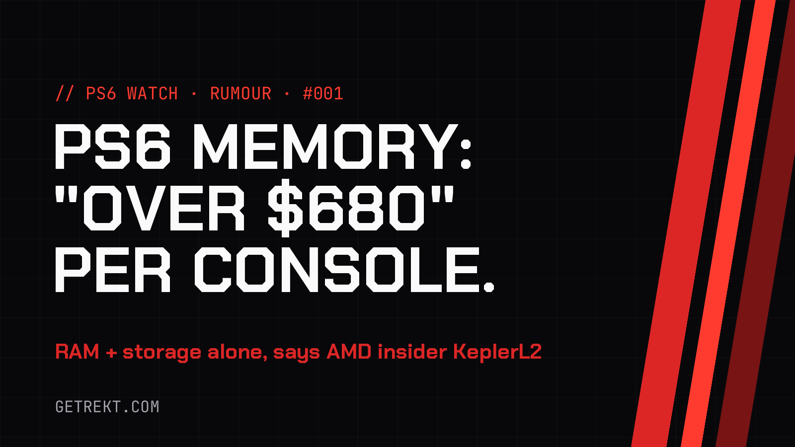 PS6 Watch: The PlayStation 6’s Memory Alone Reportedly Costs Sony “Over $680” Per Console