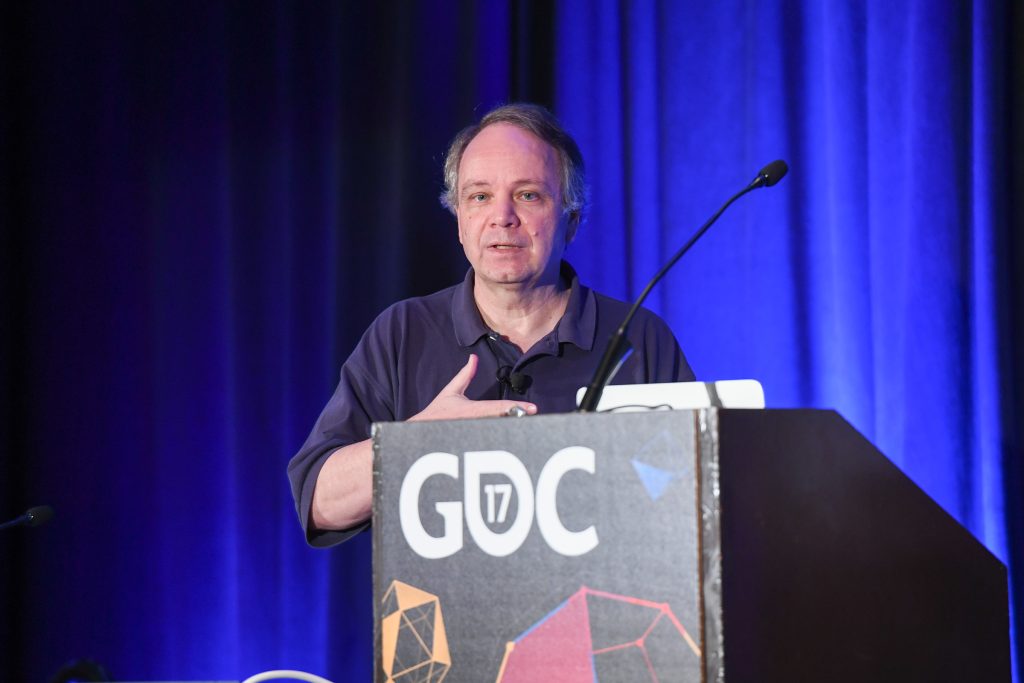Sid Meier speaking at GDC 2017