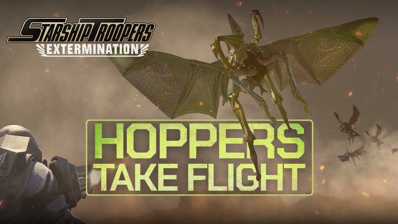 Starship Troopers: Extermination Update 13 Is Out, and the Bugs Can Fly Now